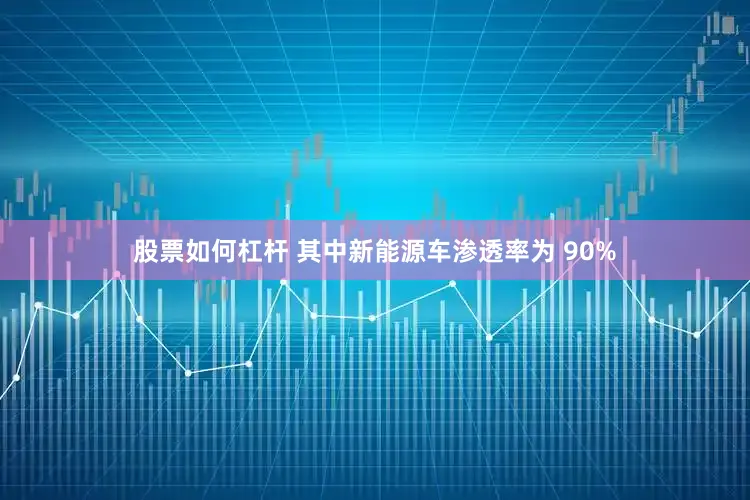 股票如何杠杆 其中新能源车渗透率为 90%
